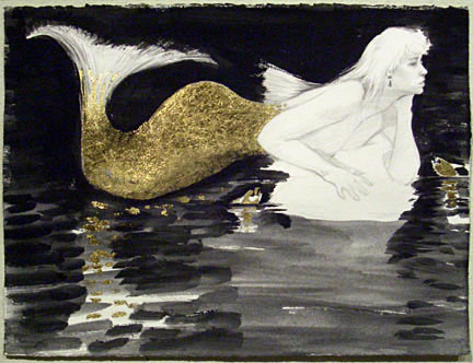 gilded-mermaid-11x15